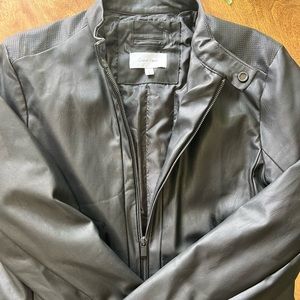 Calvin Klein leather jacket size M